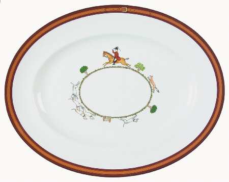 Tally Ho 13" Oval Serving Platter