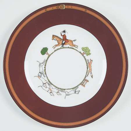 Tally Ho Accent Salad Plate