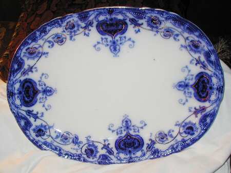 Navarre Blue (Gold Accent and Trim) by Wedgwood