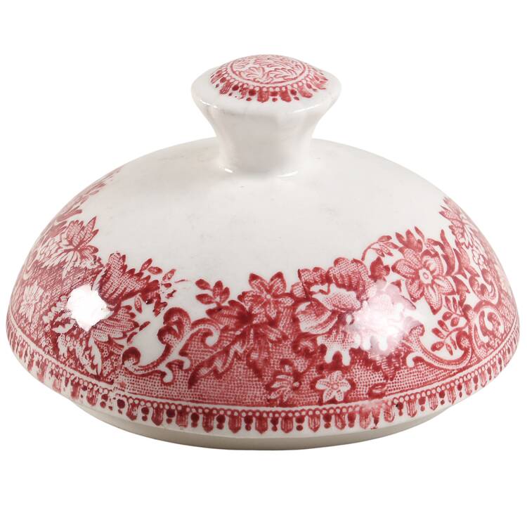 Avon Cottage Pink (Scallop) Lid for Sugar Bowl