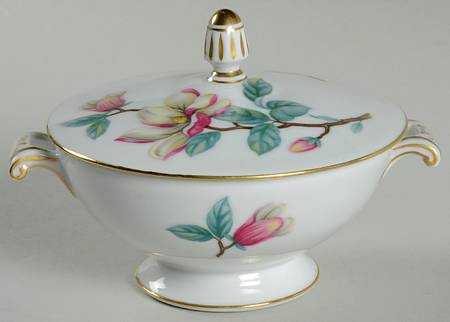 Magnolia Sugar Bowl & Lid