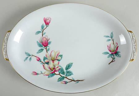 Magnolia 15" Oval Serving Platter