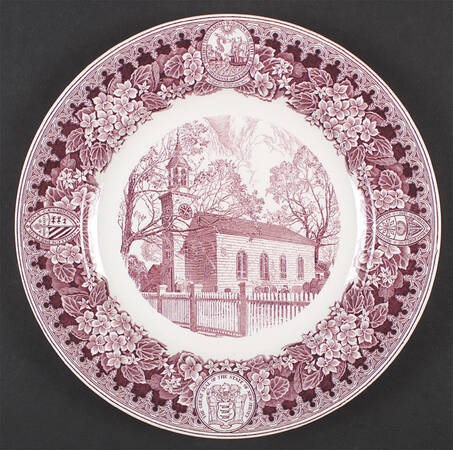 New Jersey Church Series Mulberry by Wedgwood