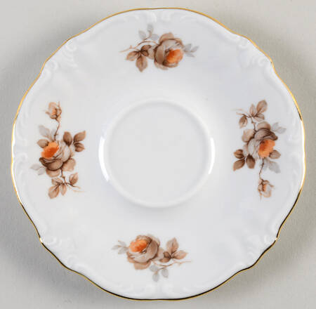 Winter Rose Saucer