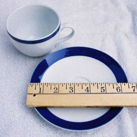 Newport Flat Cup & Saucer Set