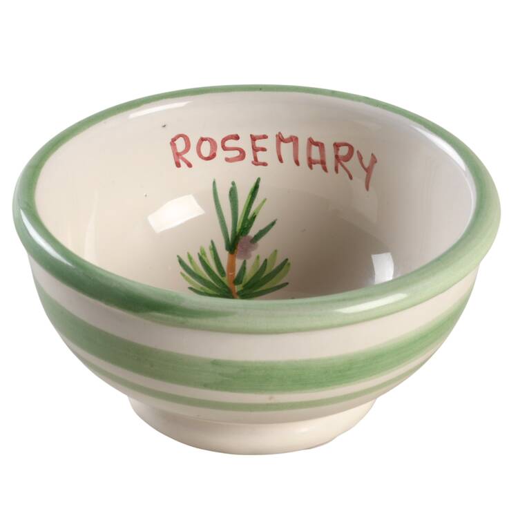 Culinary Herbs Fruit/Dessert (Sauce) Bowl
