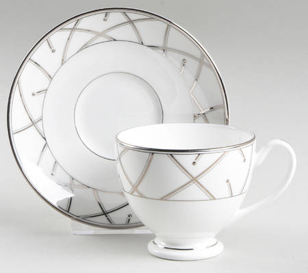 Merrill Footed Cup & Saucer Set