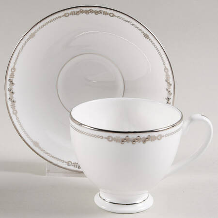 Carnegie Footed Cup & Saucer Set