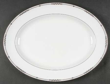 Carnegie 15" Oval Serving Platter