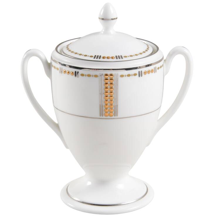 Basque Sugar Bowl & Lid