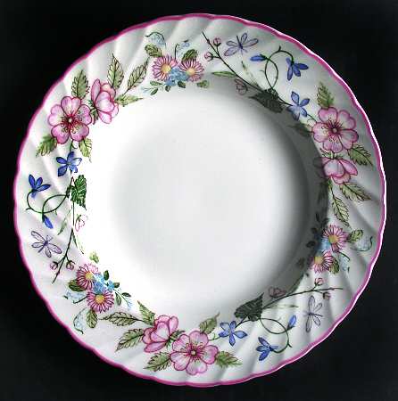 Spring Fields Rim Soup Bowl