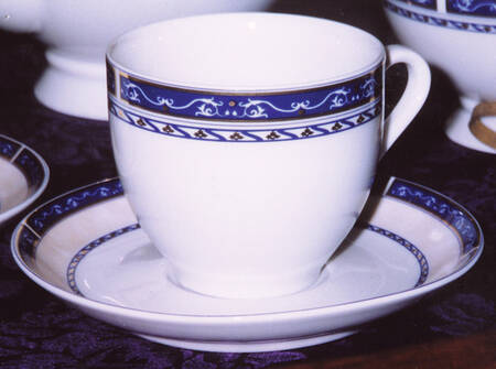 7477 Flat Cup & Saucer Set