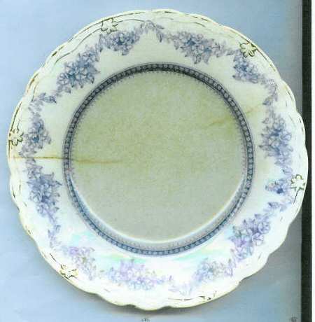 Oceanic Blue Dinner Plate