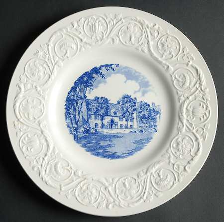 Cornell University Blue (Patrician) Dinner Plate