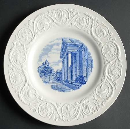 Cornell University Blue (Patrician) Dinner Plate