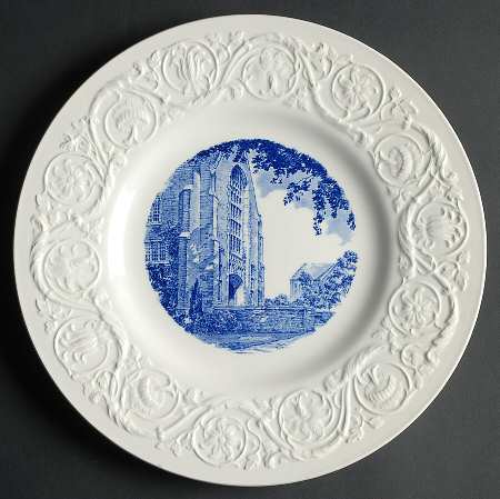 Cornell University Blue (Patrician) Dinner Plate