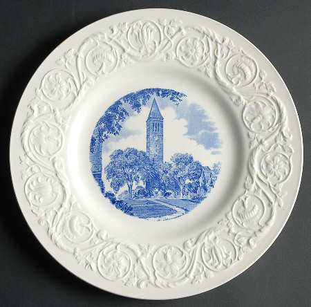 Cornell University Blue (Patrician) Dinner Plate