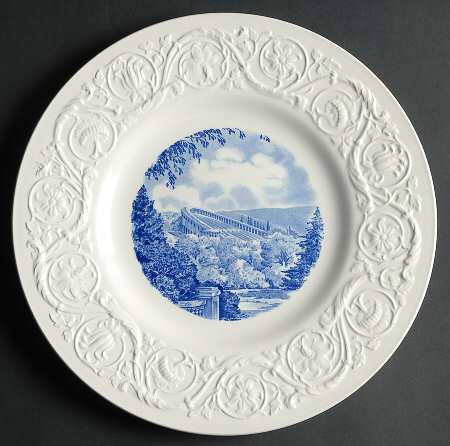 Cornell University Blue (Patrician) Dinner Plate