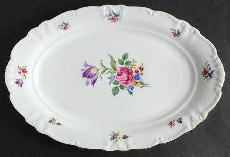 Springtime 13" Oval Serving Platter