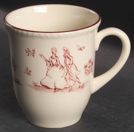 Toille De Joile Pink (Scallop) Mug