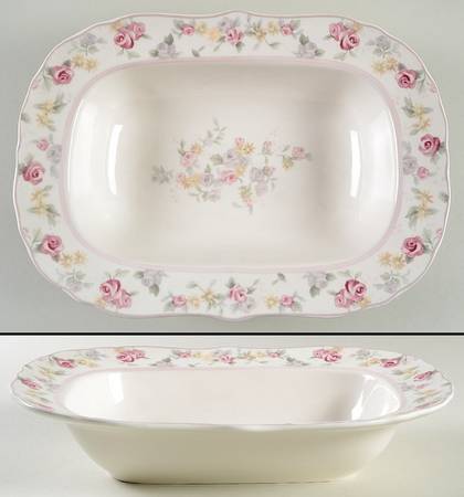 Clarise 11" Rectangular Vegetable Bowl