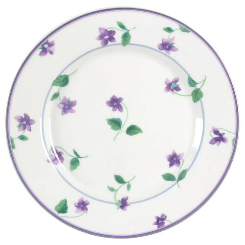 Sweet Violets Salad Plate
