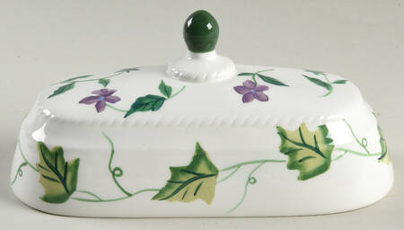 Sweet Violets Lid for 1/4 Lb Butter
