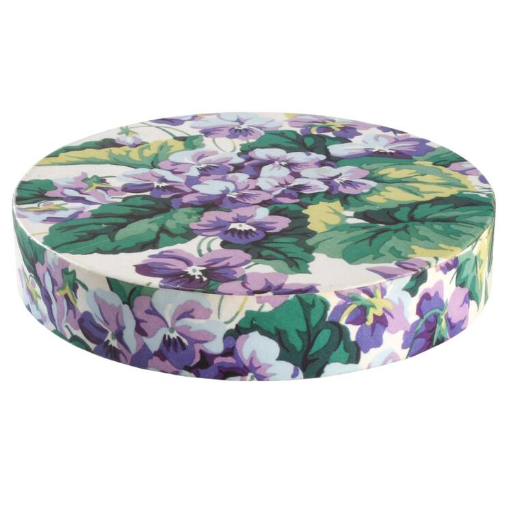 Sweet Violets Lid for Round Box