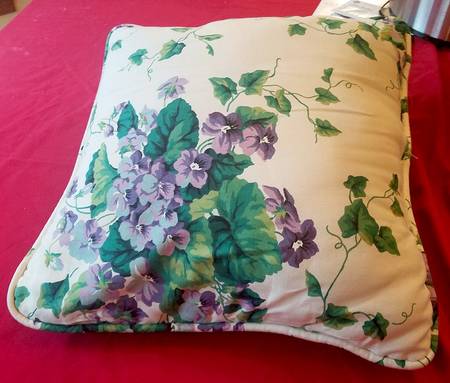 Sweet Violets Pillow