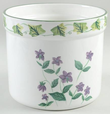 Sweet Violets 7" Planter