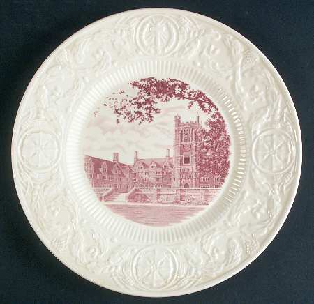 Duke University Pink Dinner Plate