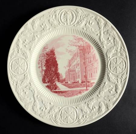 Duke University Pink Dinner Plate