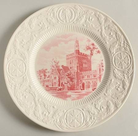 Duke University Pink Dinner Plate