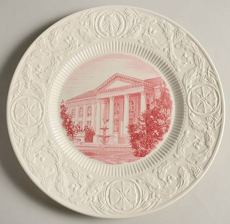Duke University Pink Dinner Plate