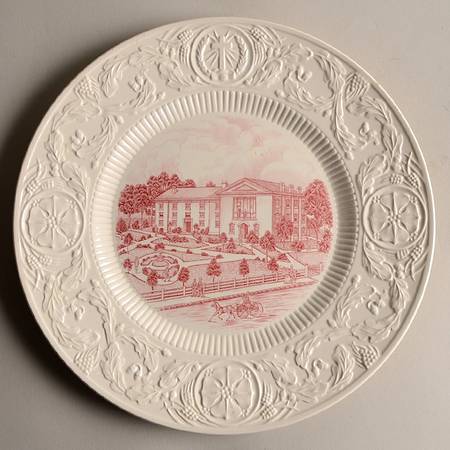 Duke University Pink Dinner Plate