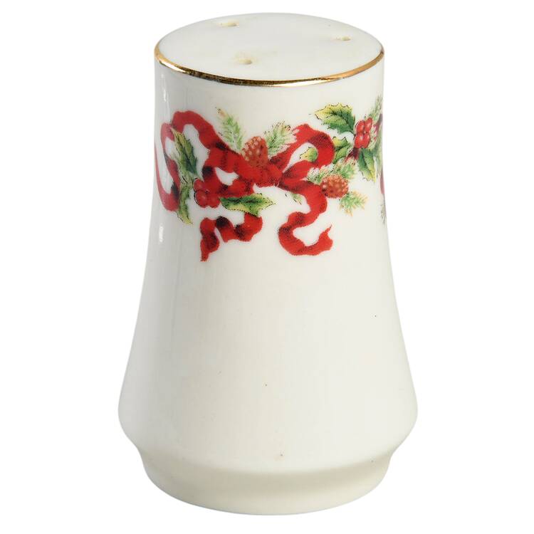 Christmas Ribbon Salt Shaker