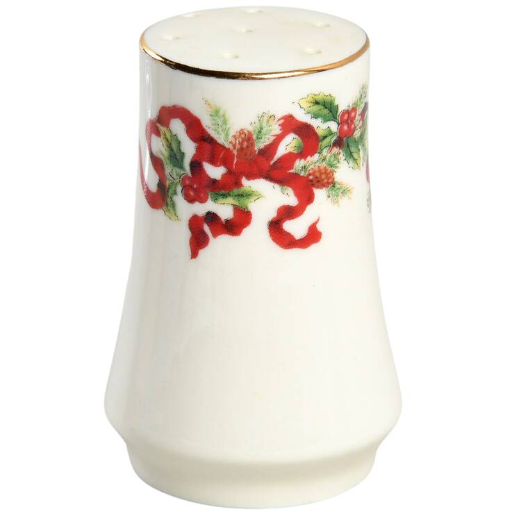 Christmas Ribbon Pepper Shaker