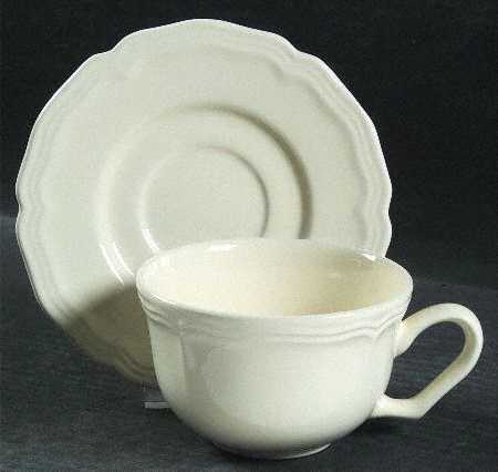 Baroque (Portugal) Flat Cup & Saucer Set