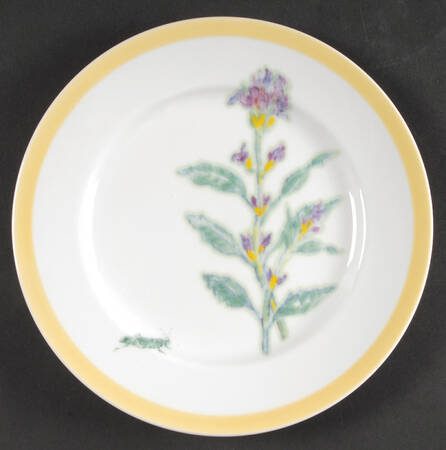 Flowering Herbs Salad Plate