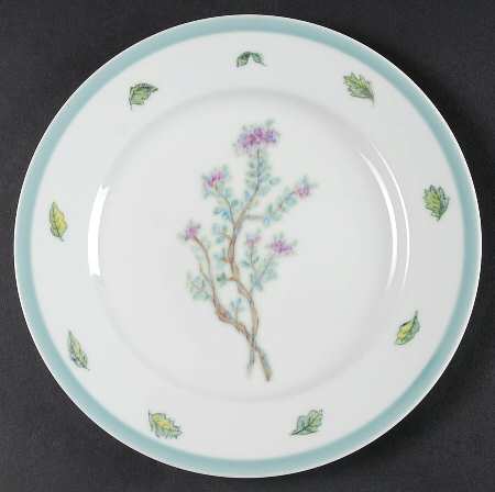 Flowering Herbs Dinner Plate