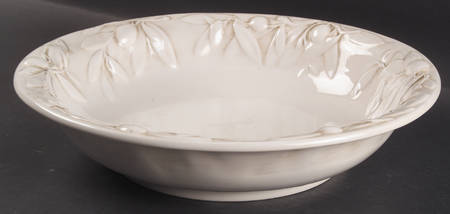 Tuscan Olive 12" Large Salad Serving Bowl