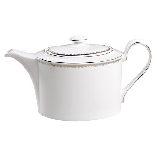 Platinum Plume Teapot & Lid