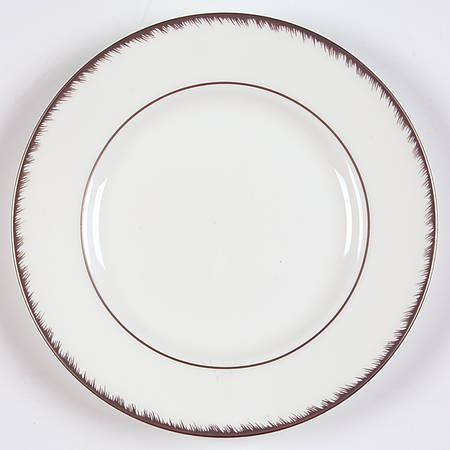 Platinum Plume Bread & Butter Plate