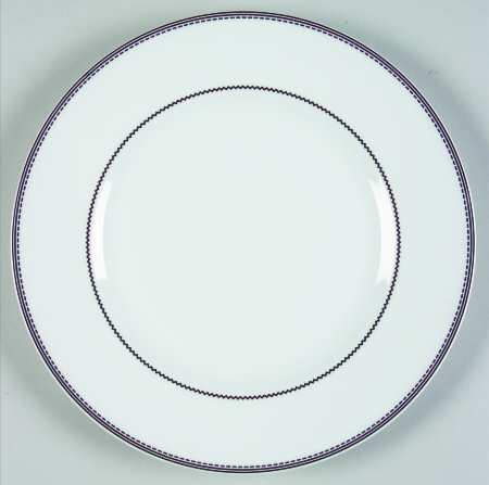 Blanc Et Noir Salad Plate