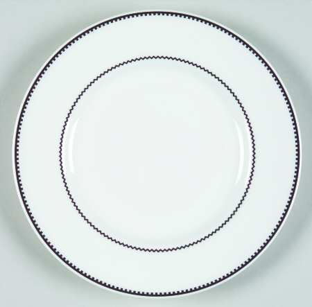 Blanc Et Noir Bread & Butter Plate