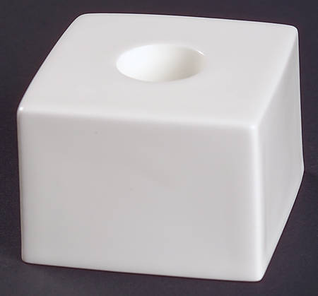 Jasper Conran (Bone, Plain) 1" Small Candlestick