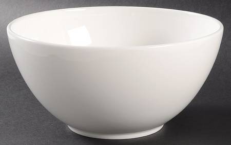 Jasper Conran (Bone, Plain) 8" Salad Serving Bowl