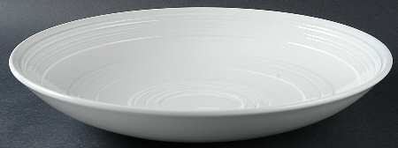 Jasper Conran (Bone, Plain) 13" Deep Round Platter