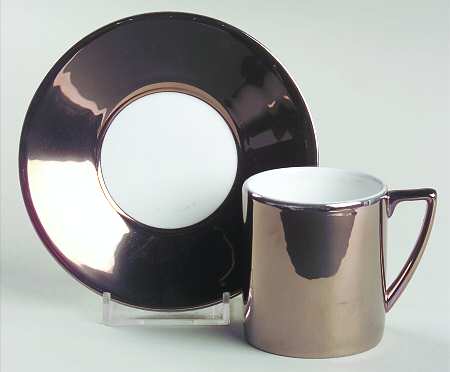 Jasper Conran Lustreware Espresso Cup and Saucer Set