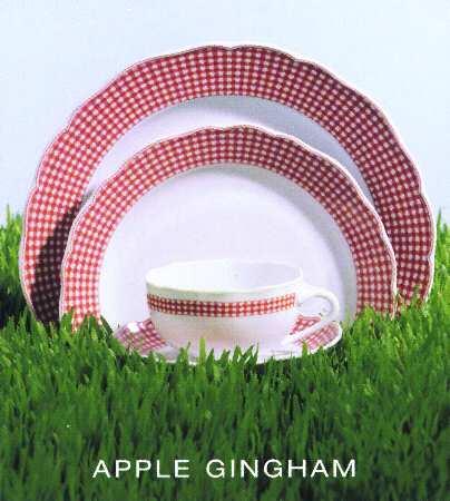 Spring Picnic Apple Gingham by Wedgwood